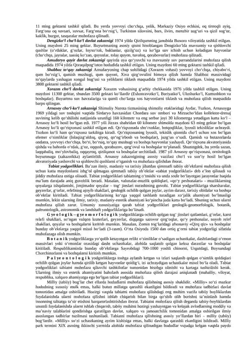 Tabiatni muhofaza qilish 4