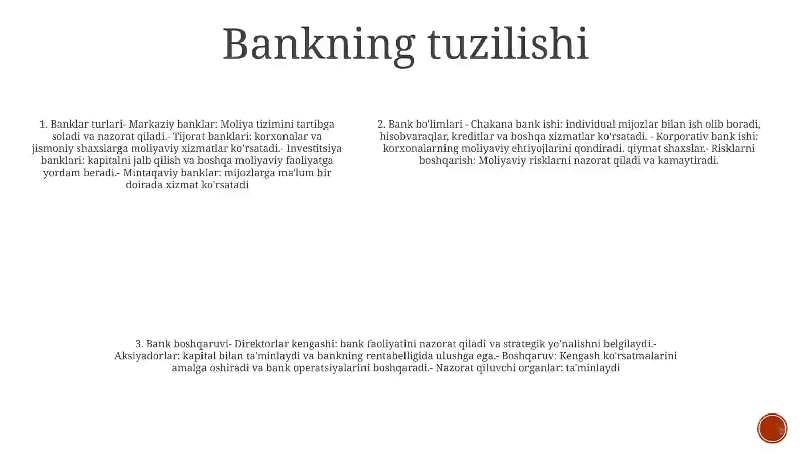 Bank Tizimi 4