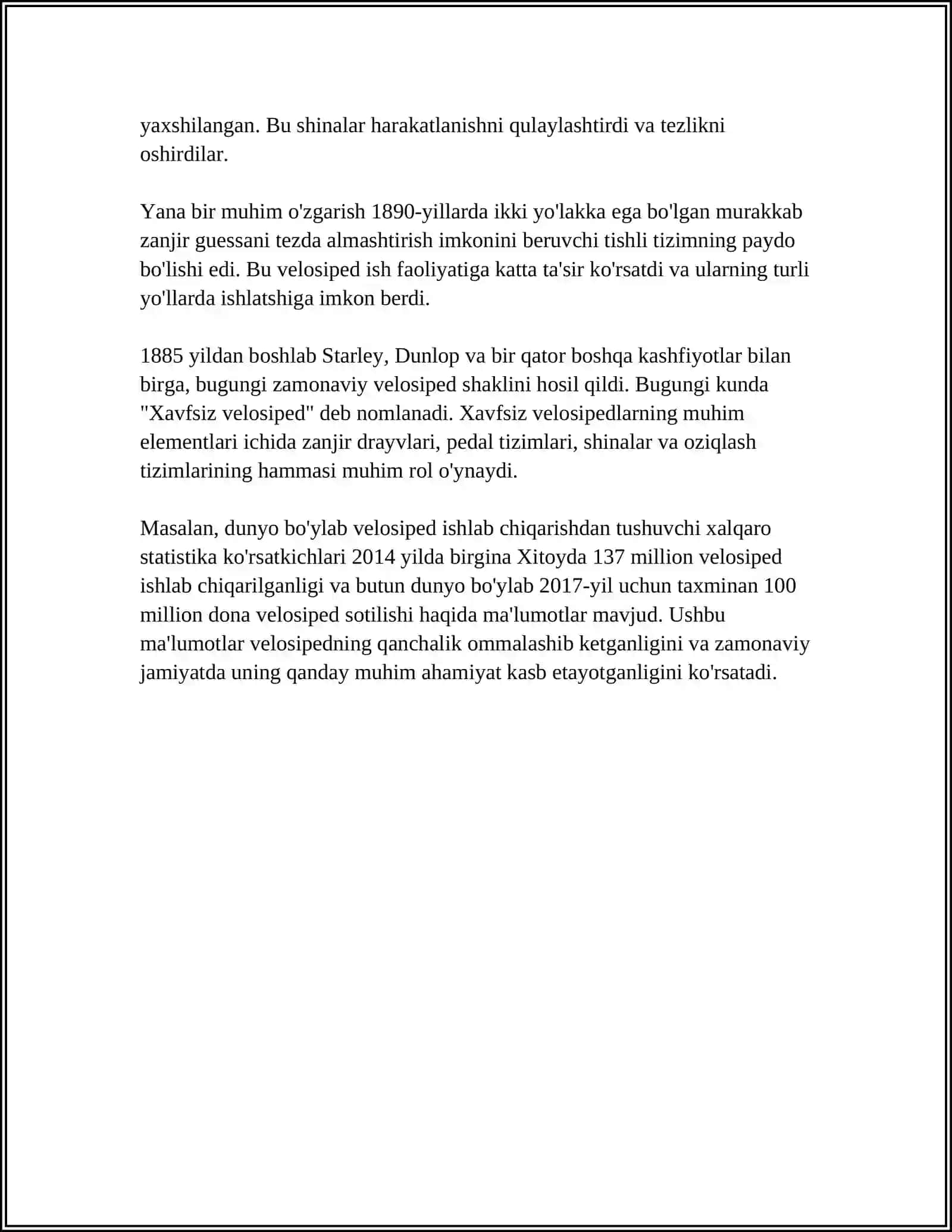 VELOSIPED SPORTINING RIVOJLANISH TARIXI 4