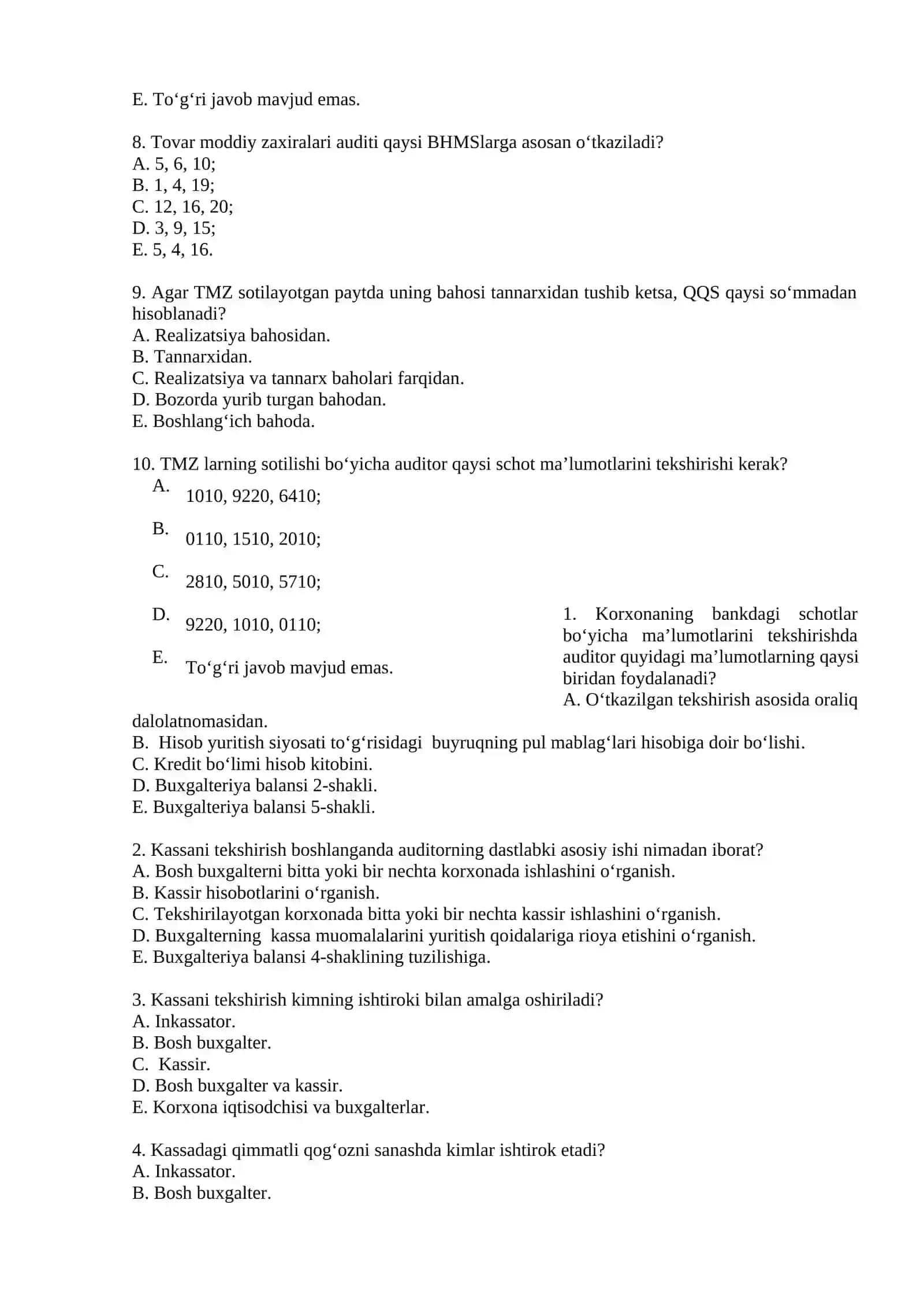 Ichki audit 4