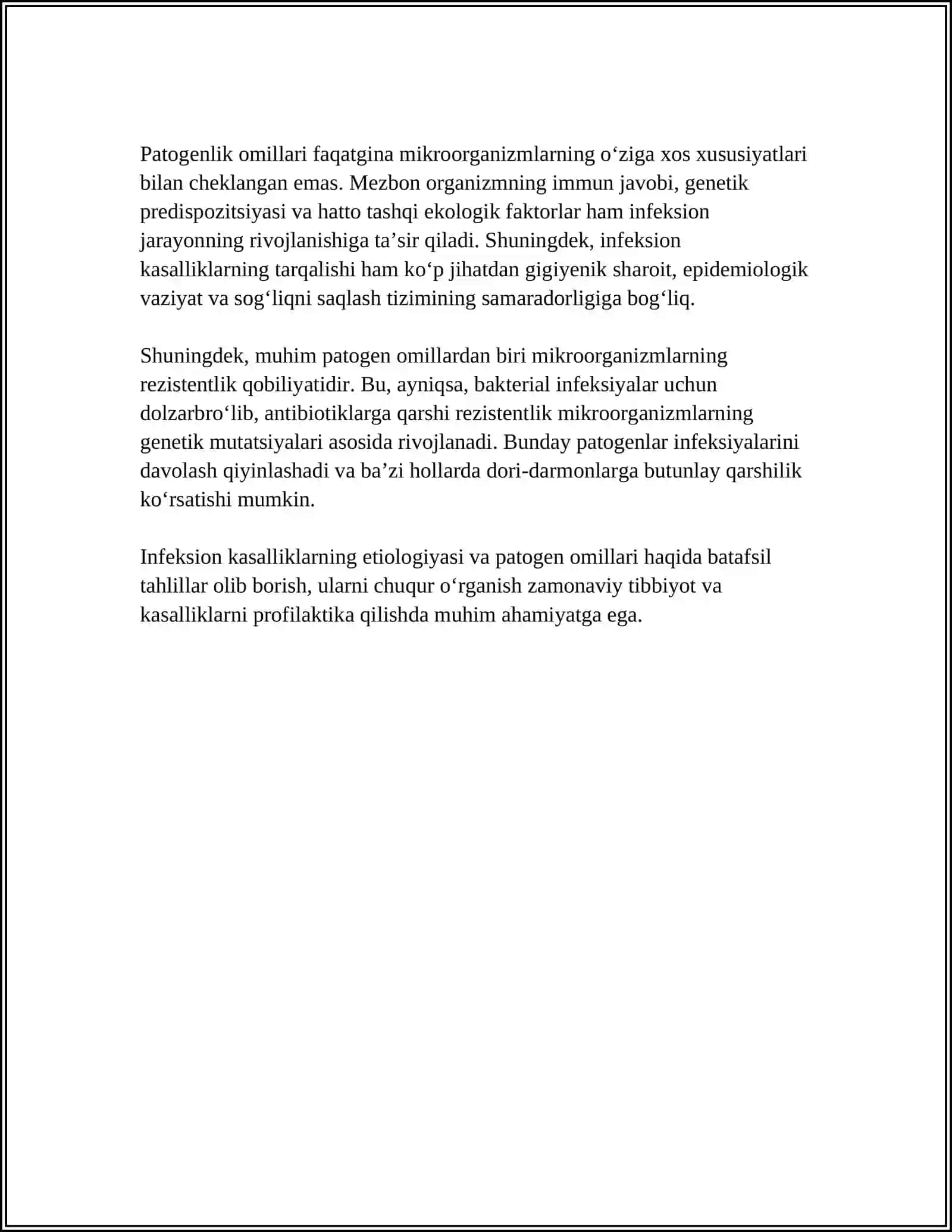 UMUMIY INFEKSION JARAYONLAR 4