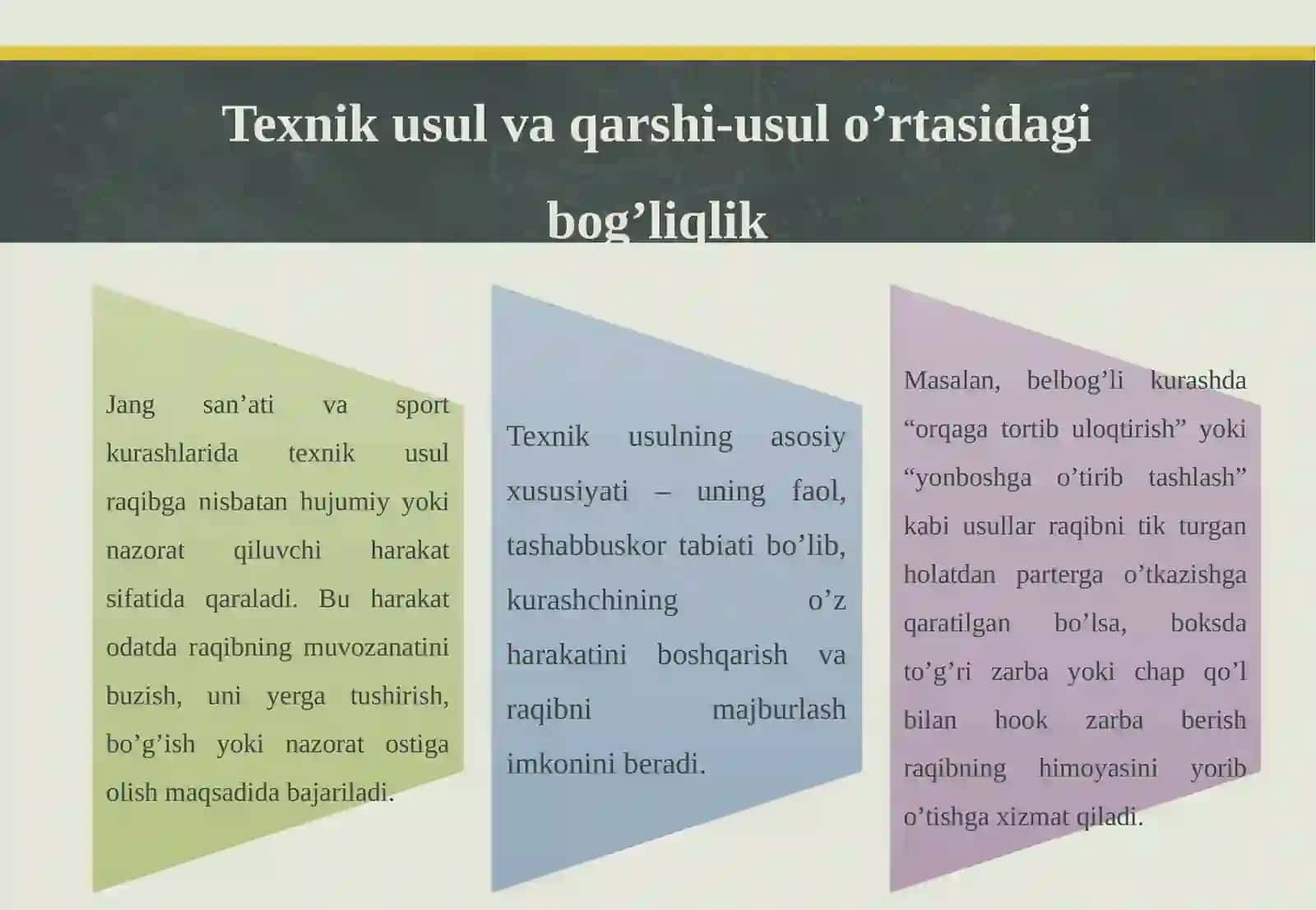 Kurashdatexnikusullargaqarshi-usul qo’llash 4