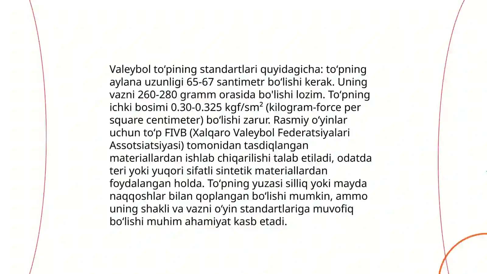 Valeybol oʻyin qoidalari 4