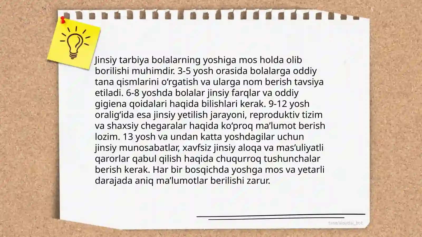 Bolalarda jinsiy tarbiya 4
