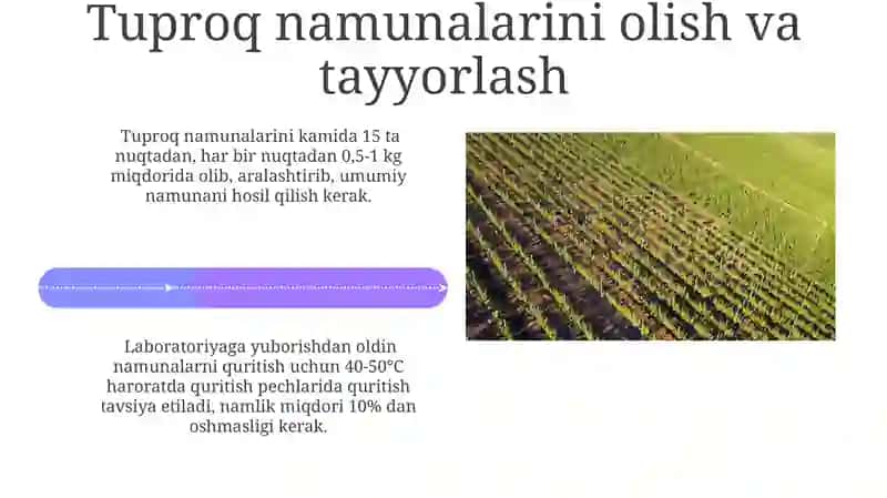 Agrokimyoviy tahlil ma'lumotlariga asoslangan o'g'it hisoblash usullari 4