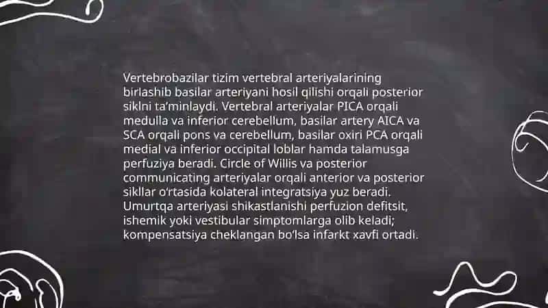 Umurtqa arteriyalari shikastlanishlari 4