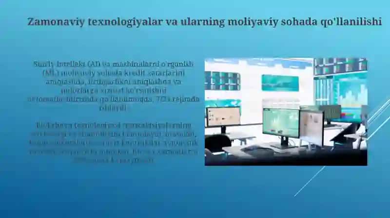 Moliyaviy sektorda axborot texnologiyalari 4