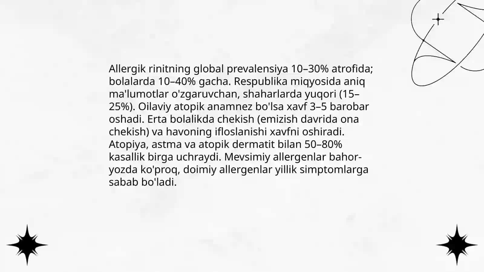 Allergik rinit va uni zamonaviy davolash usullari 4
