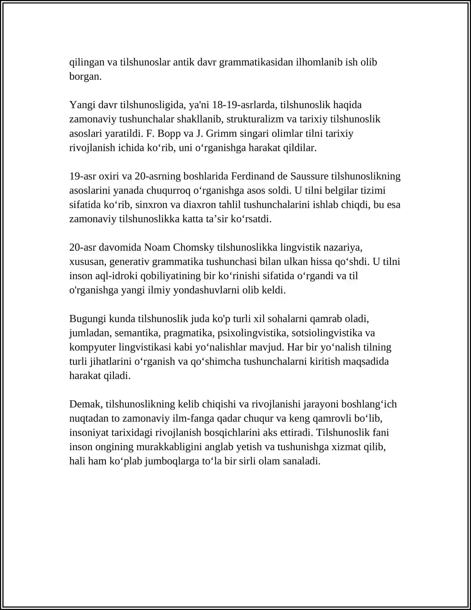 TILSHUNOSLIK TARIXI 4