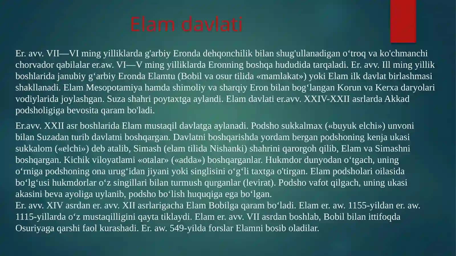 Qadimgi Eron ta'biy sharoiti 4