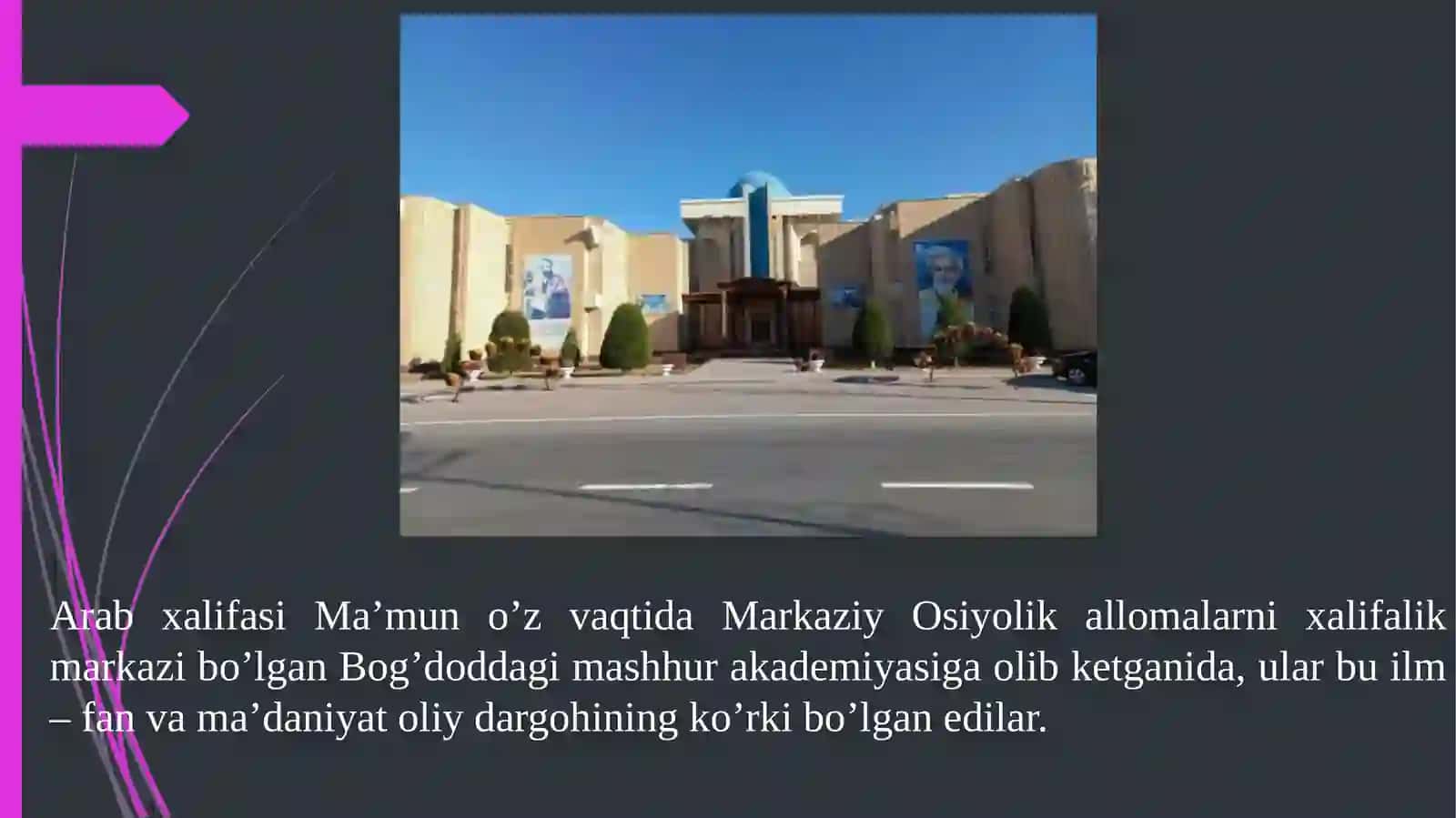 CHORIZM ISTILOSI DAVRIDA MUZEY ISHI 4