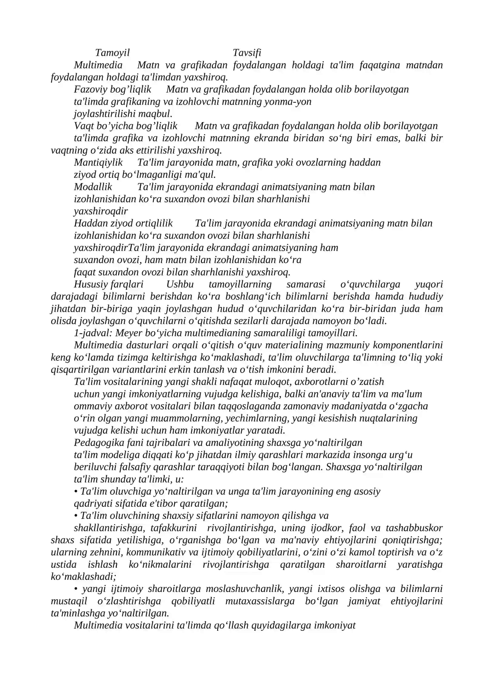 Ta'lim tizimida multimedia va taqdimotlardan foydalanish 4