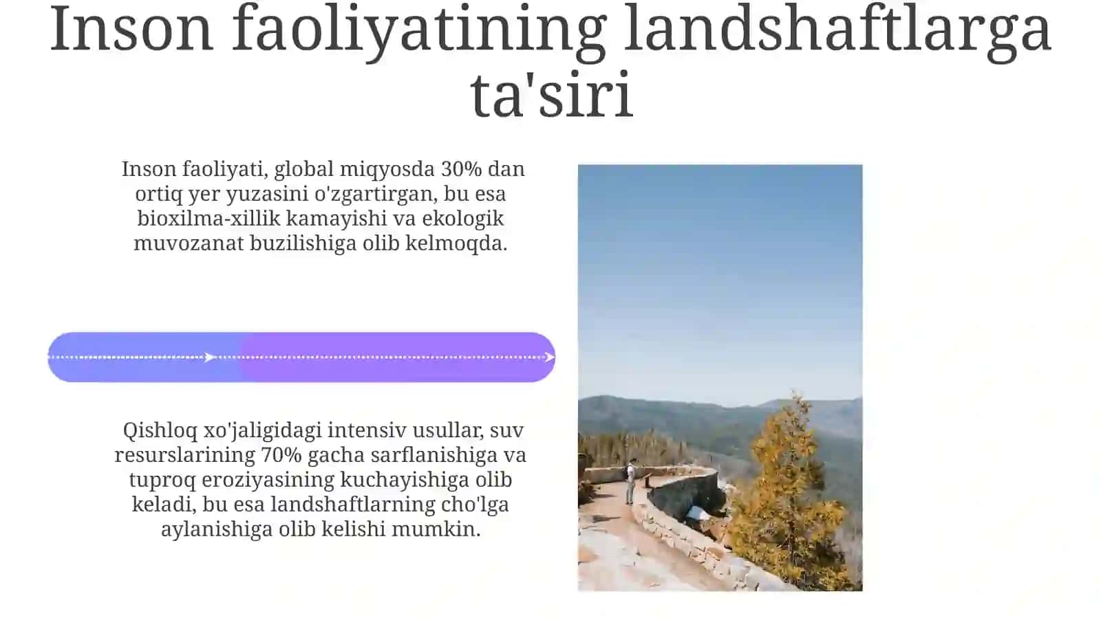 Inson va landshaftlar 4