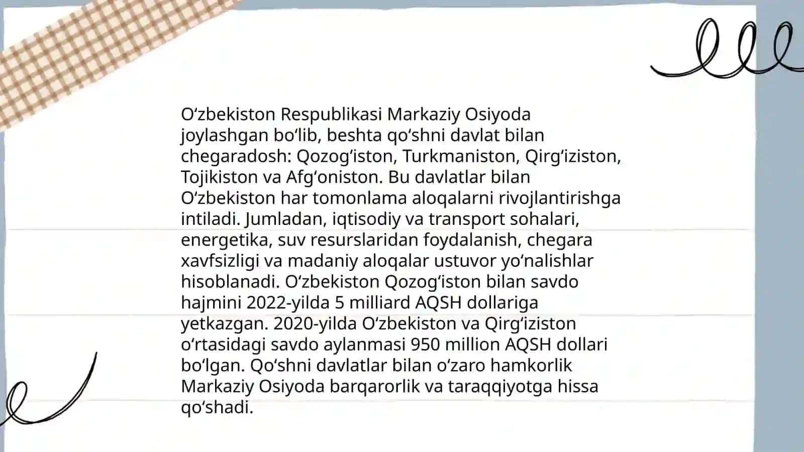 Oʻzbekiston va jahon hamjamiyati 4
