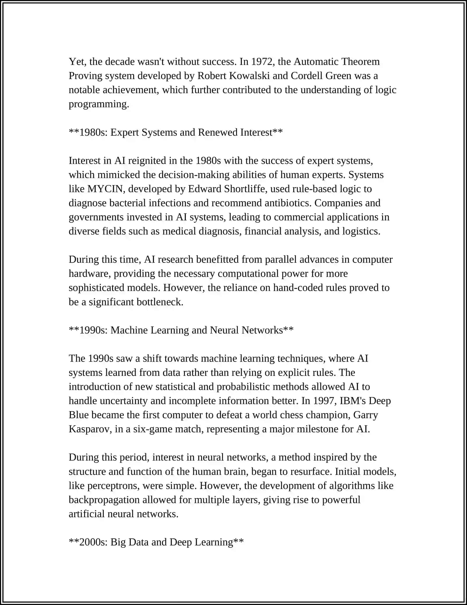 THE RISE OF ARTIFICIAL INTELLIGENCE 4