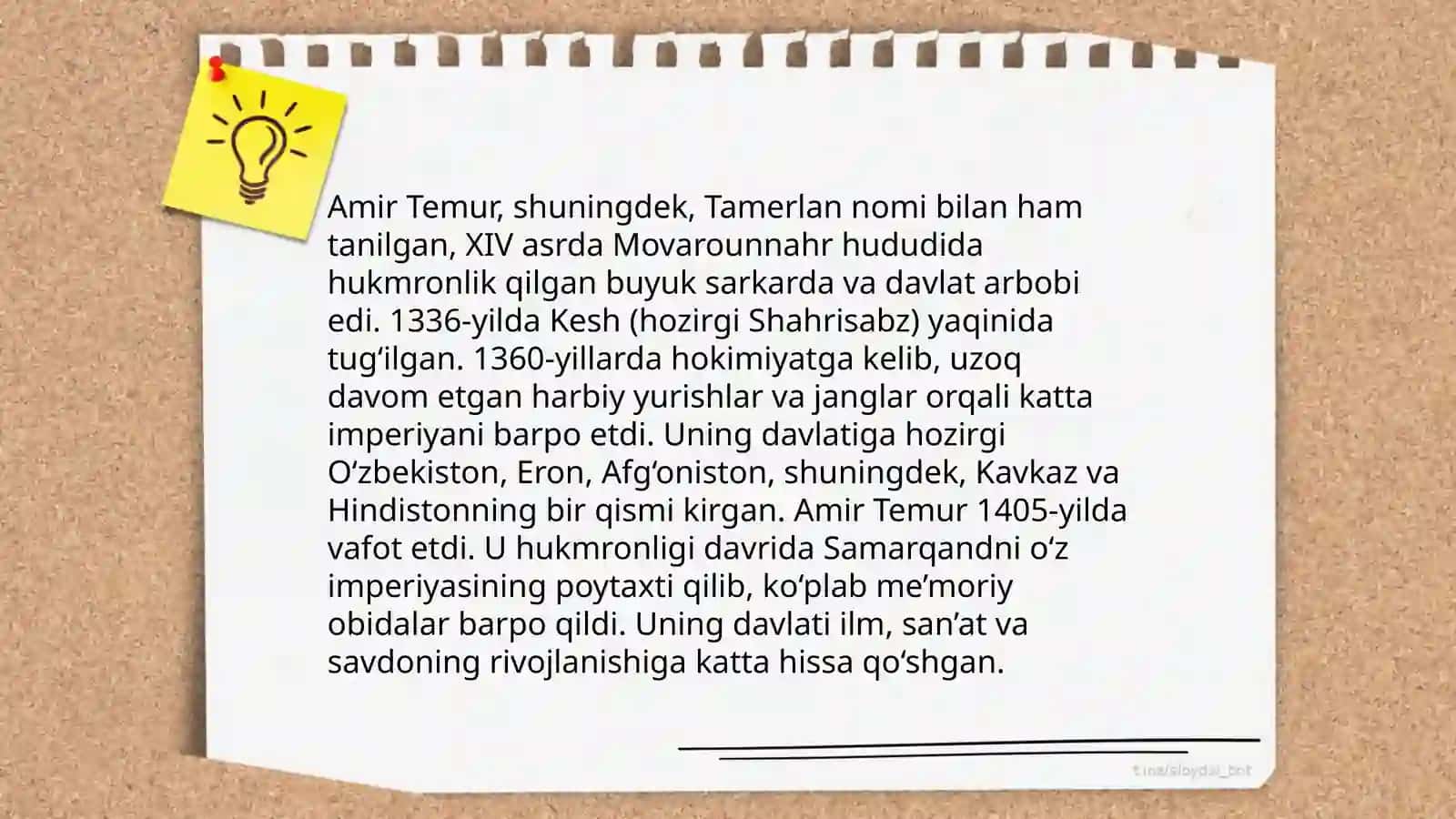 Amir Temur davlat arbobi 4