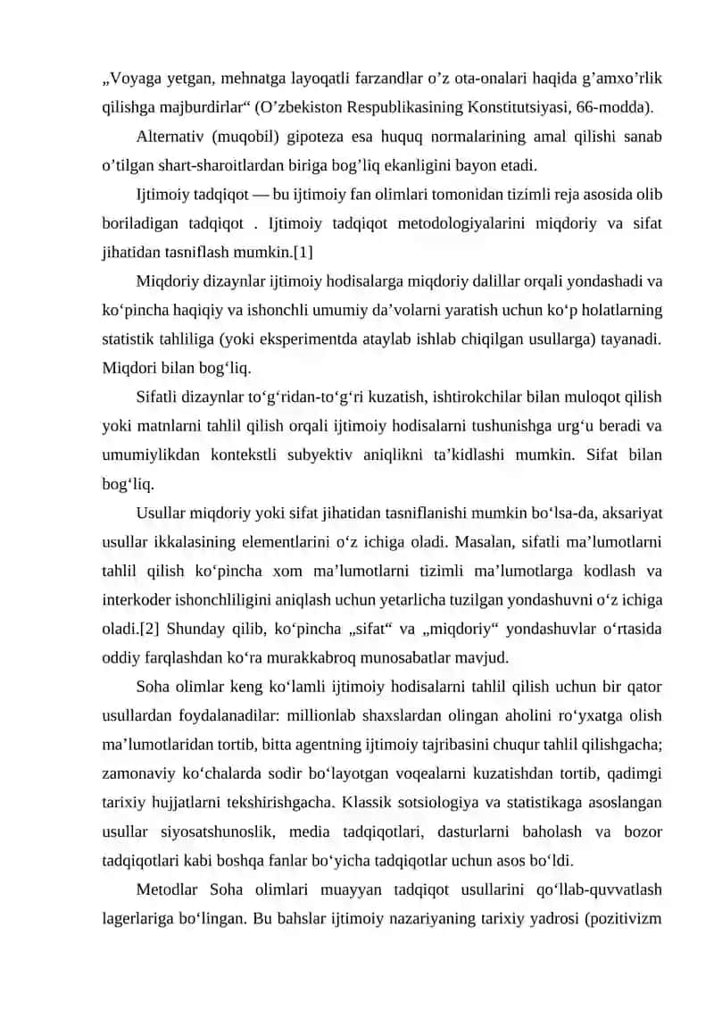 IJTIMOIY MUAMMONI ANIQLASH VA GIPOTEZA TUZISH MANTIG‘I 4