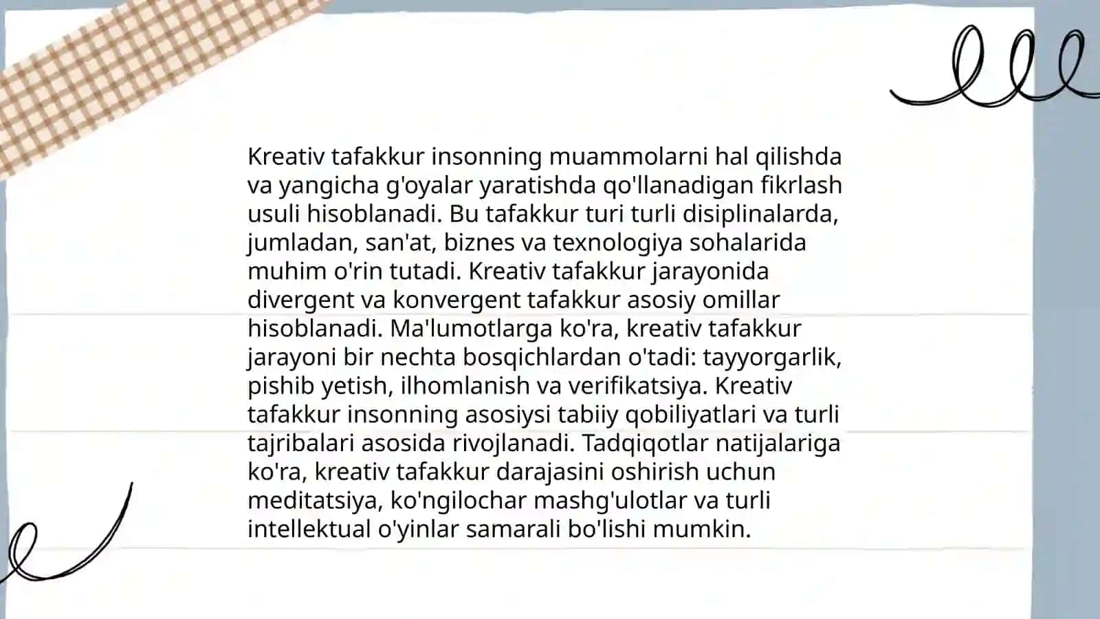 Intellekt va kreativlik 4