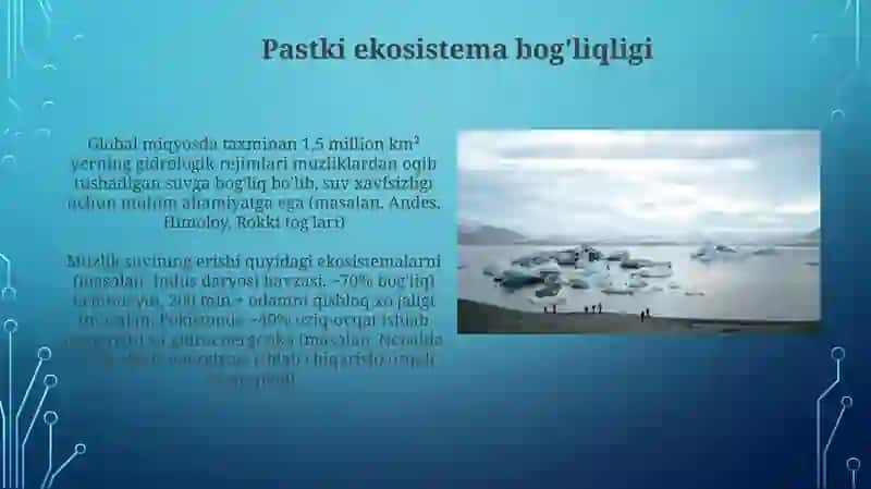 Muzliklarninggidrologikahamiyati 4