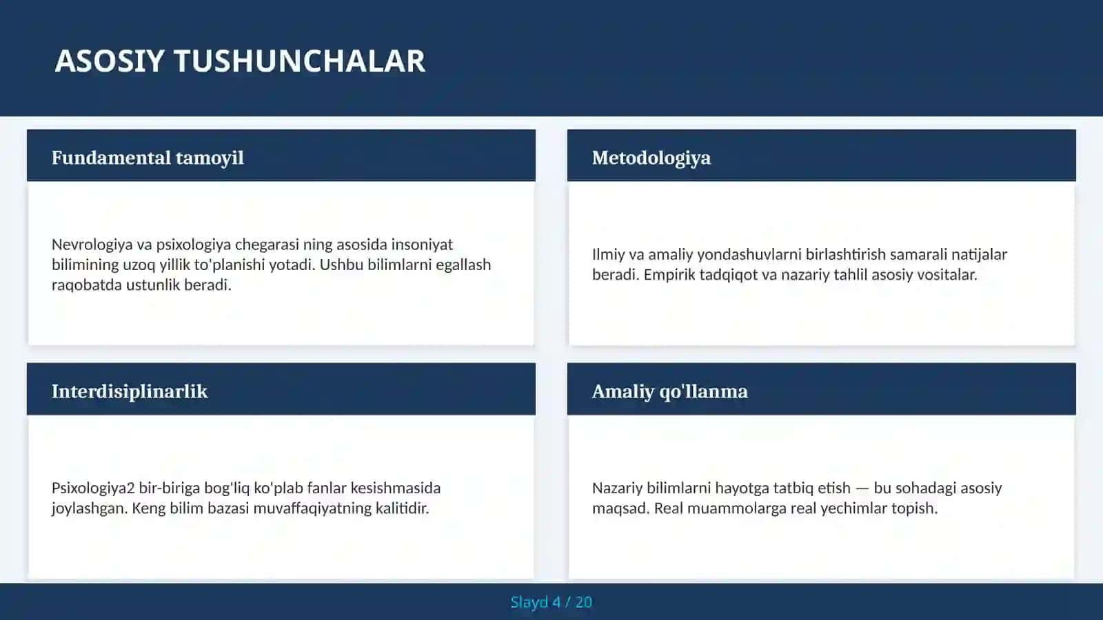 Miya va xulq-atvor: neyrokognitiv yondashuv — amaliy qo'llanma 4