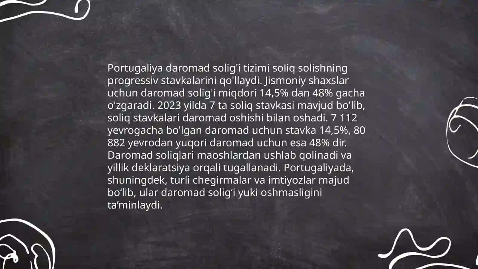 Portugaliya davlatni soliq tizimi 4