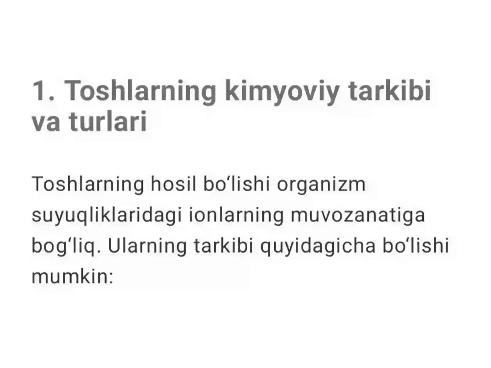 TOSHKASALLIKLARINING KIMYOVIYASOSLARI 4