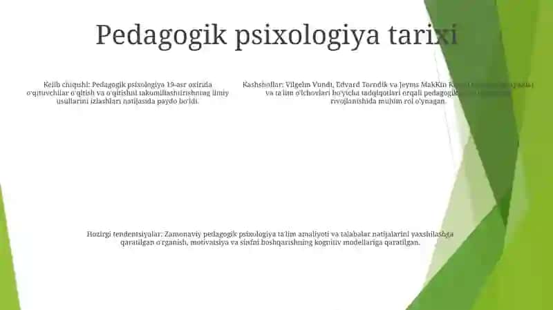 Pedagogogik Psixologiyasi 4