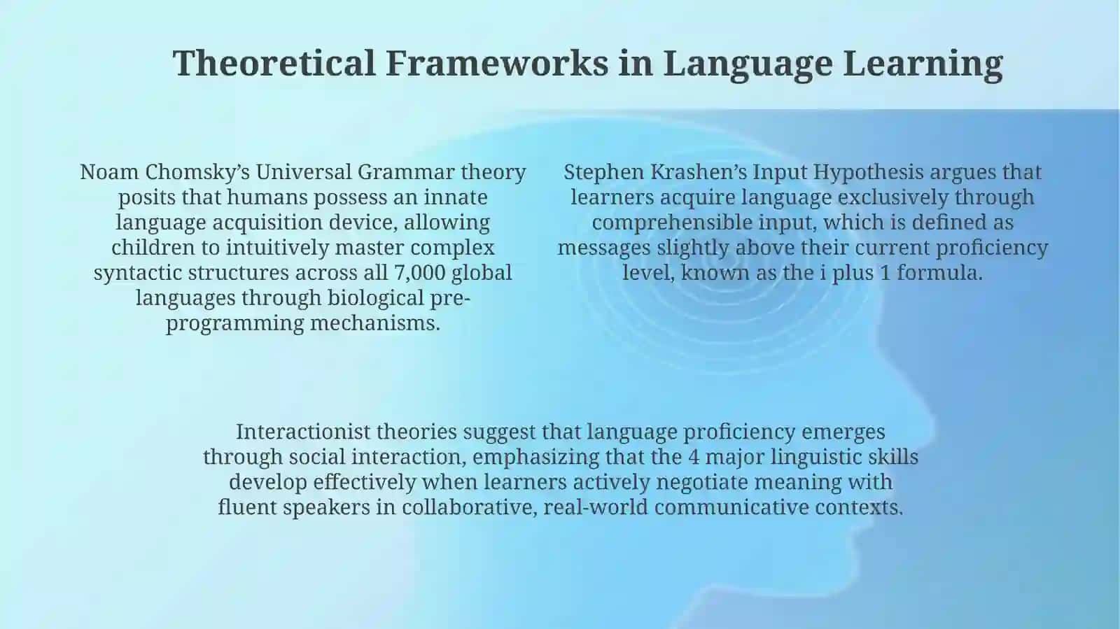 The Science of Language Acquisition 4