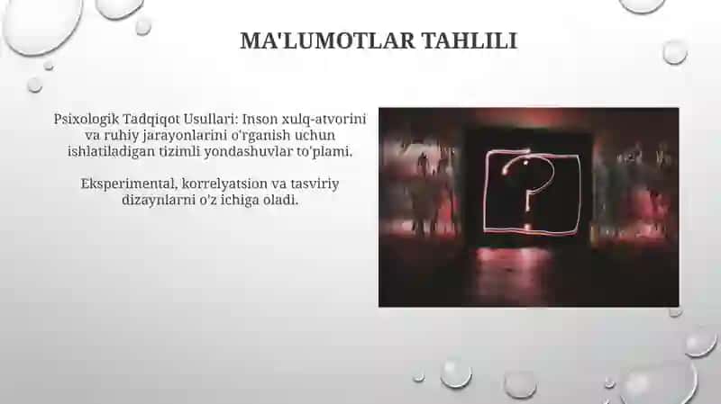 Psixologiya tadqiqot metodlari 4