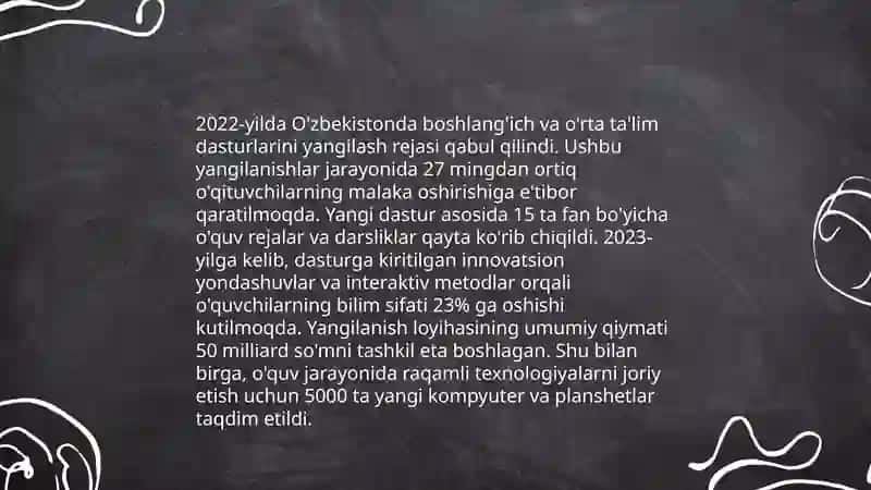 Ta'lim tizimida raqamli texnologiyalarning joriy etilishi 4