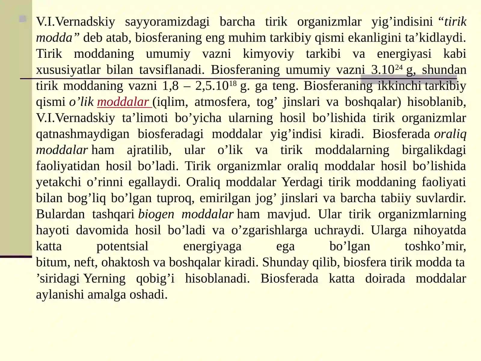 Biosfera haqida ta'limoti 4