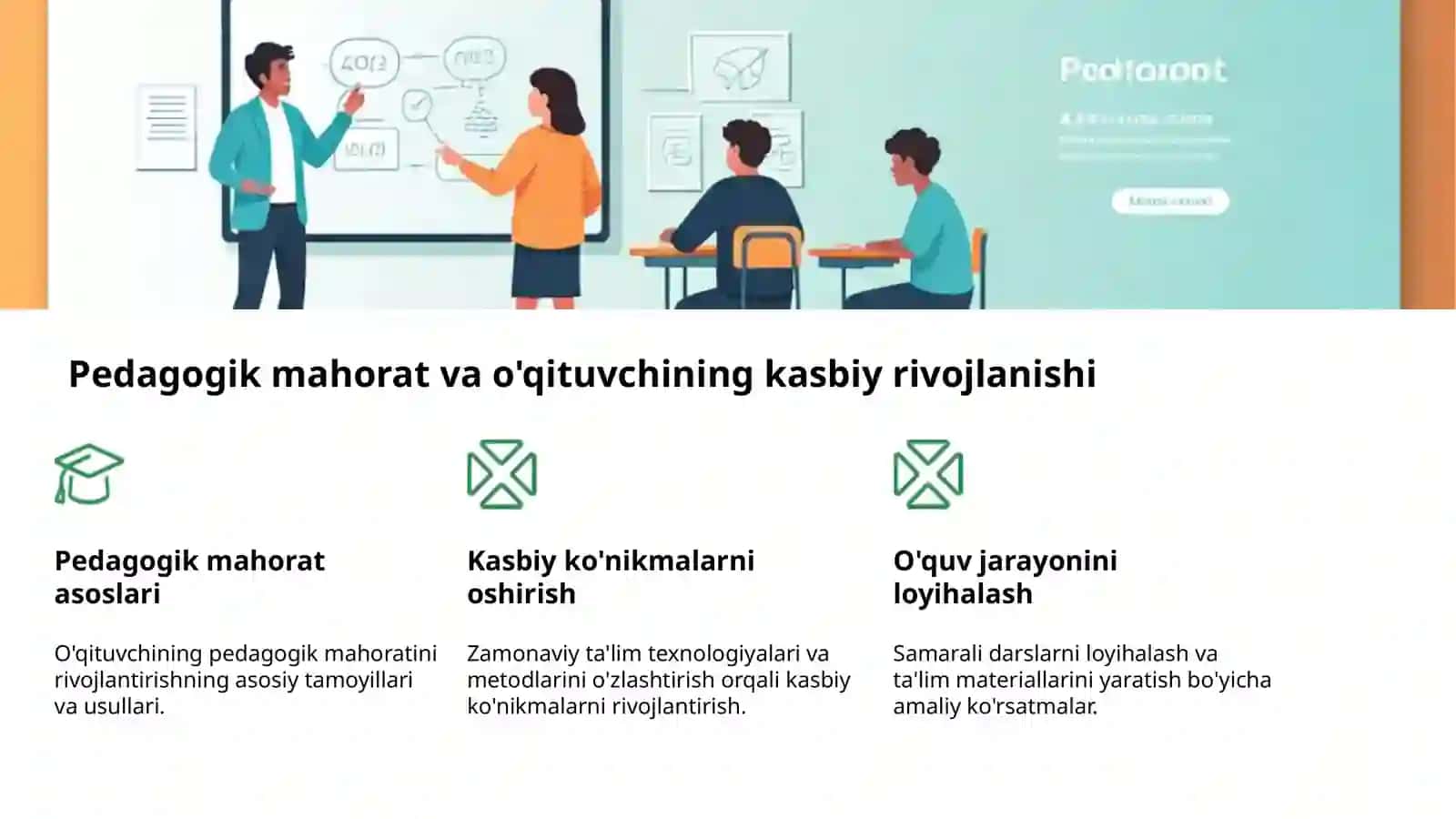 Pedagogik mahorat: o'qituvchi muvaffaqiyati kaliti 4