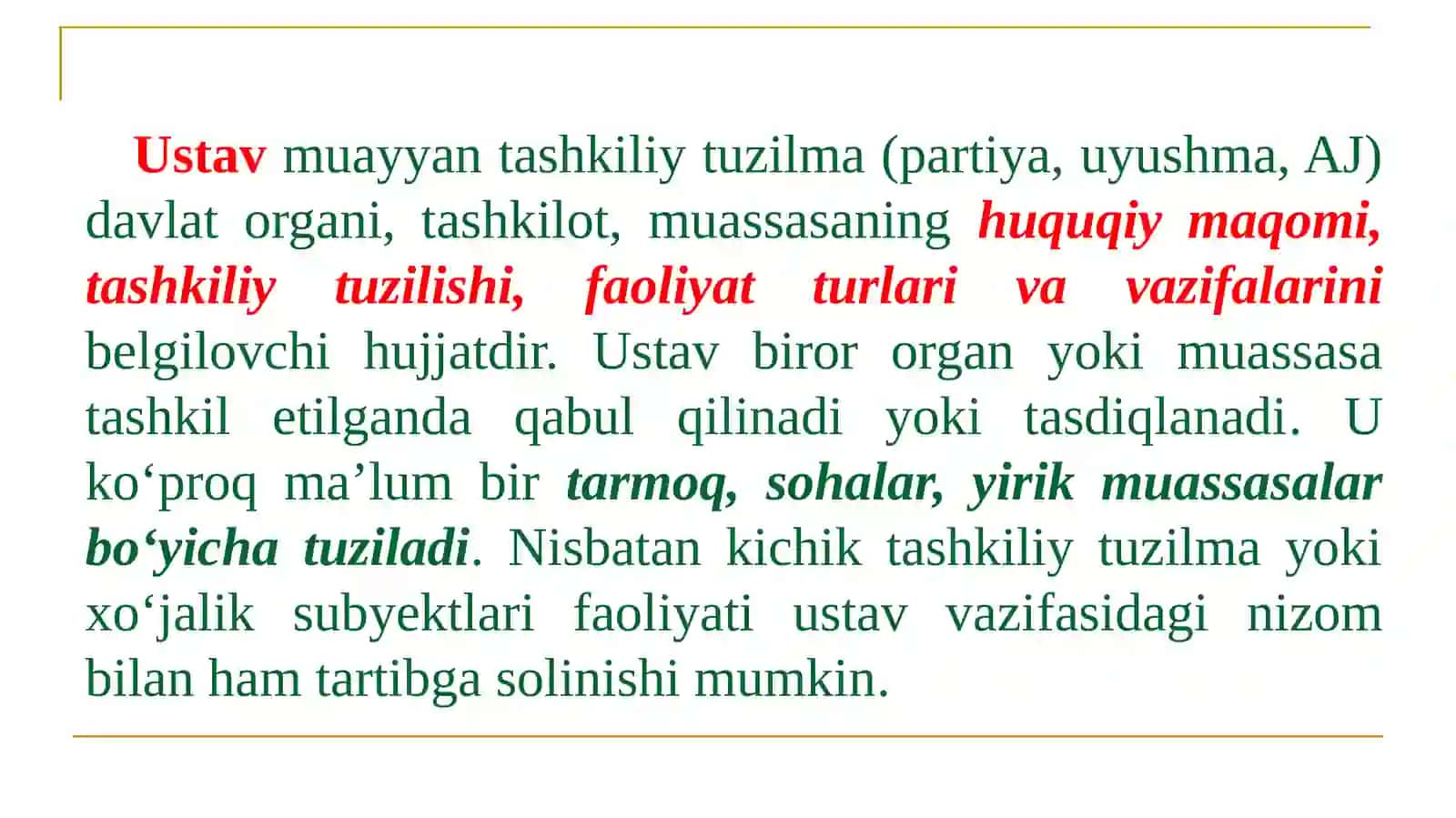Tashkiliy hujjatlar 4
