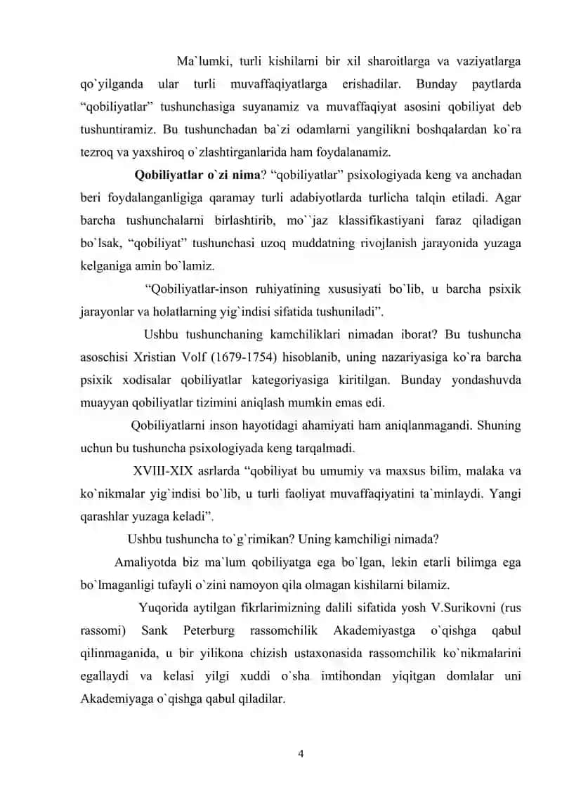 PEDAGOGIK qOBILIYaTNI SHAKLLANTIRISH 4