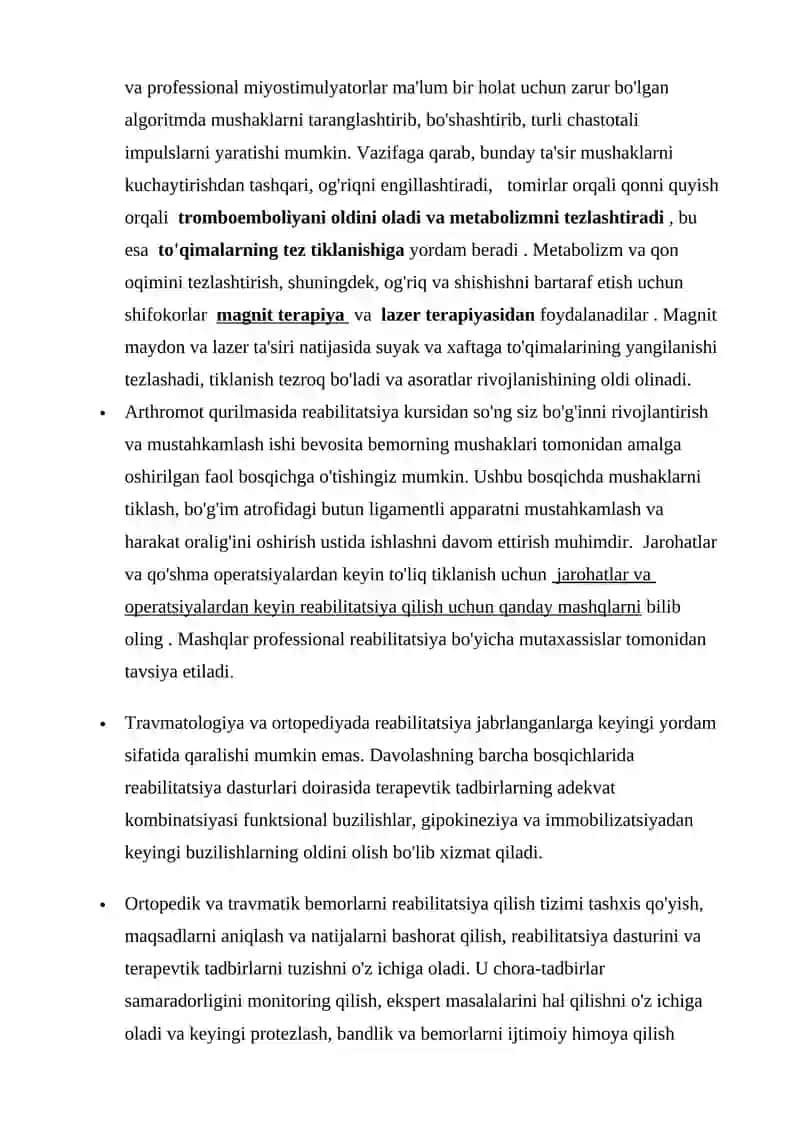 TRAVMATOLOGIYADA REABILITATSIYA USULLARI 4