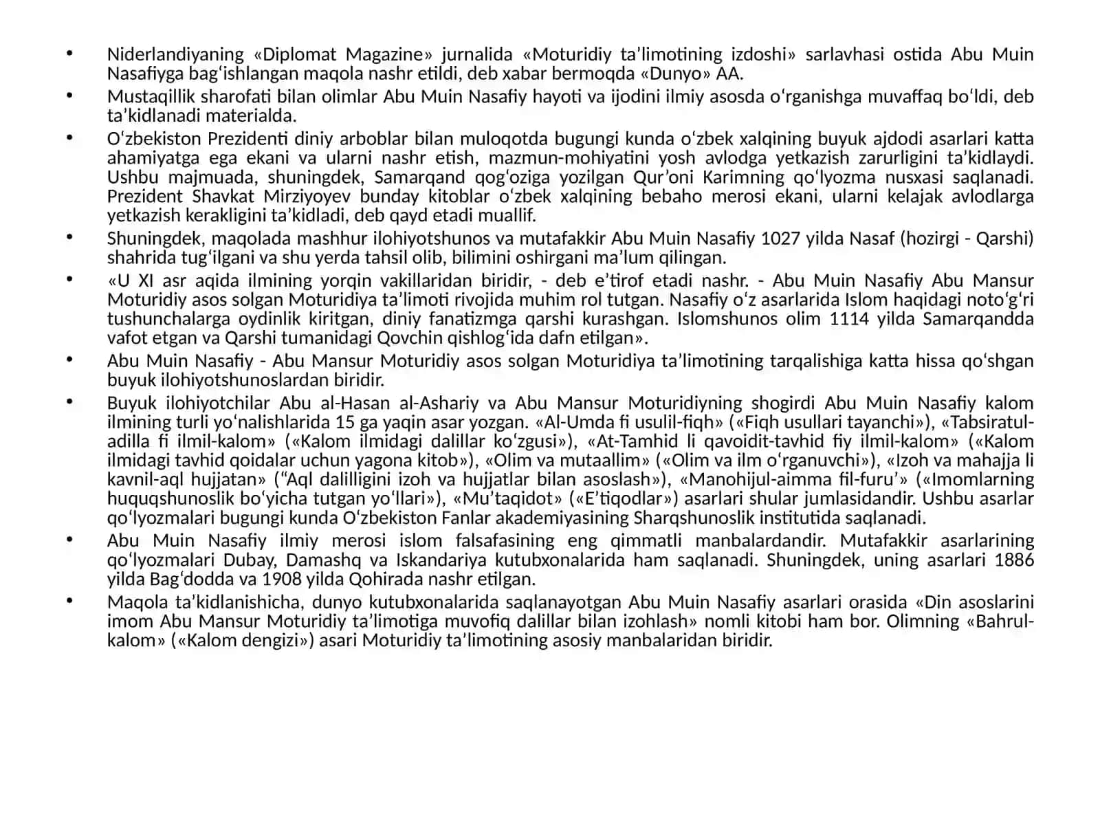 AbulMu’inNasafiyvauningilmiymerosi 4