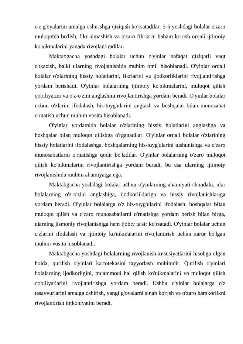 Qurilish O'yinlarining Ta'limda Ahamiyati 4