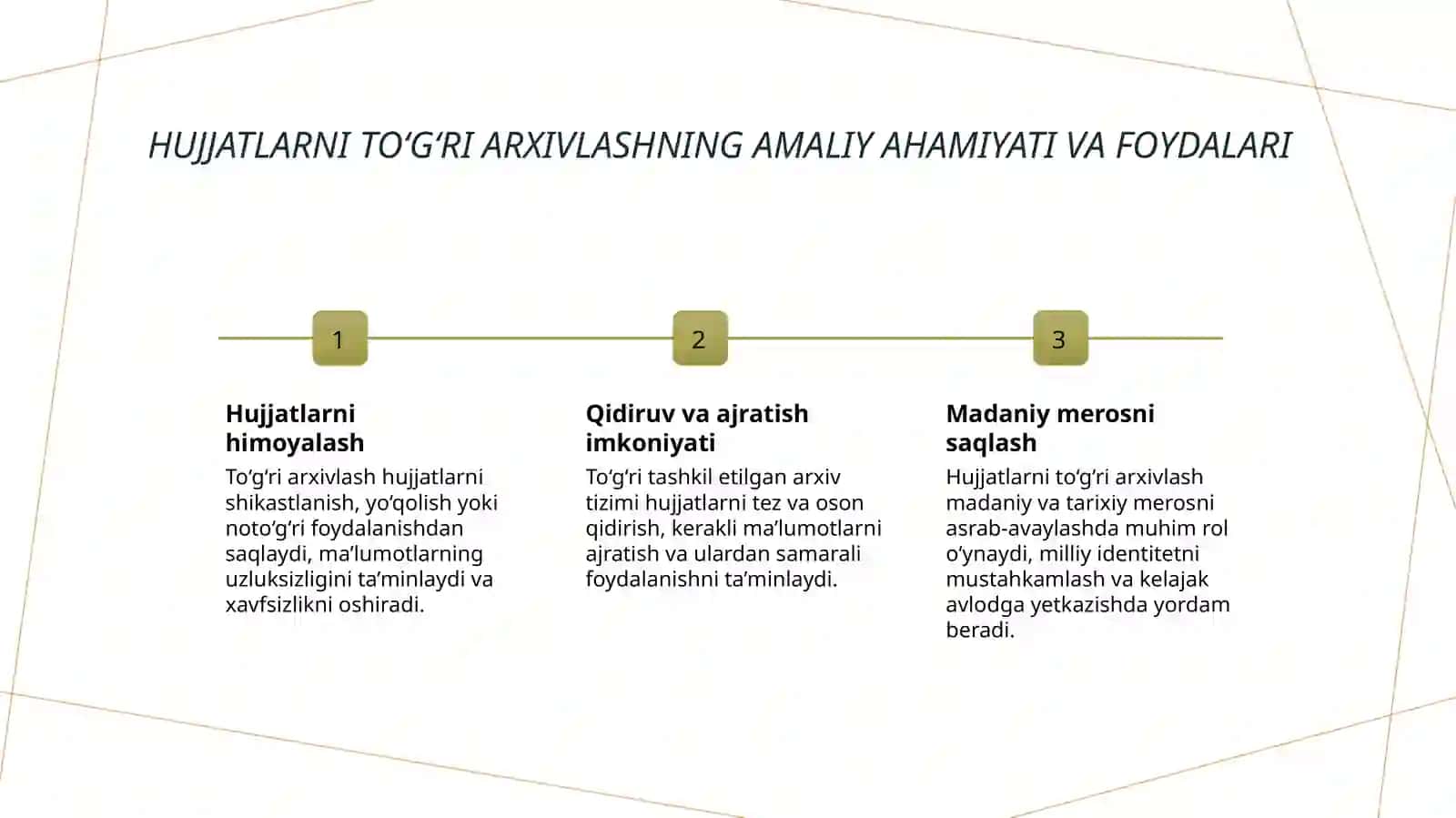 Arxiv hujjatlarini saqlash tushunchasi 4