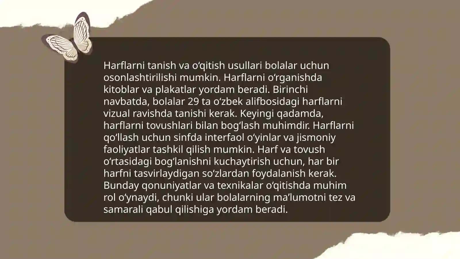 Savod o‘rgatish davri 4