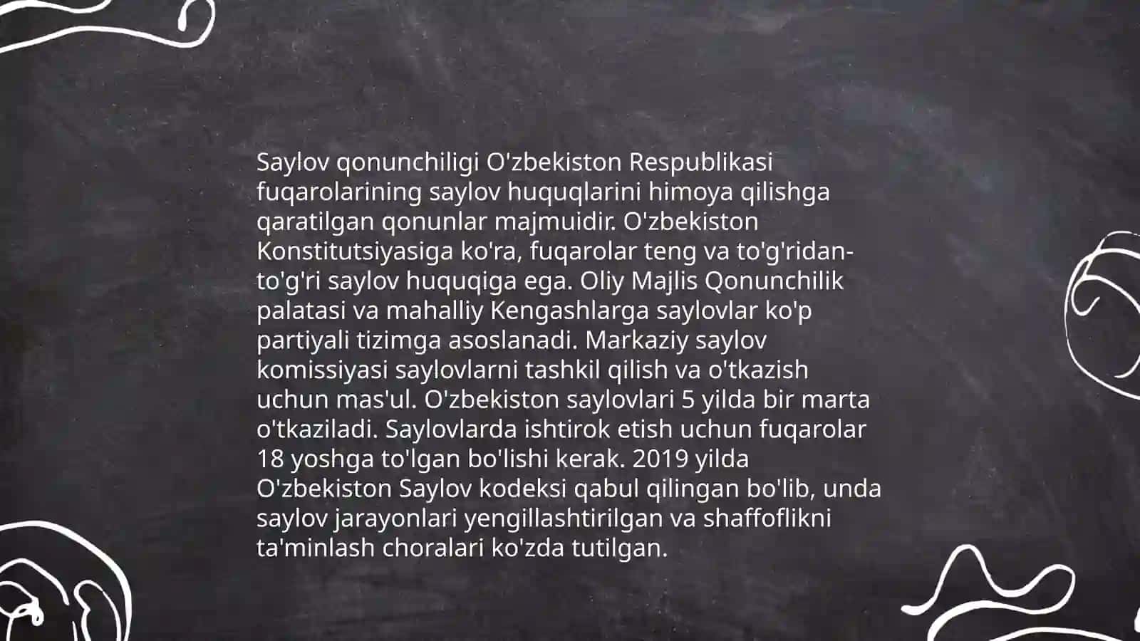 Saylov tizimi 4