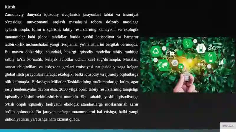 YASHIL IQTISODIYOTDA BARQAROR TADBIRKORLIK 4