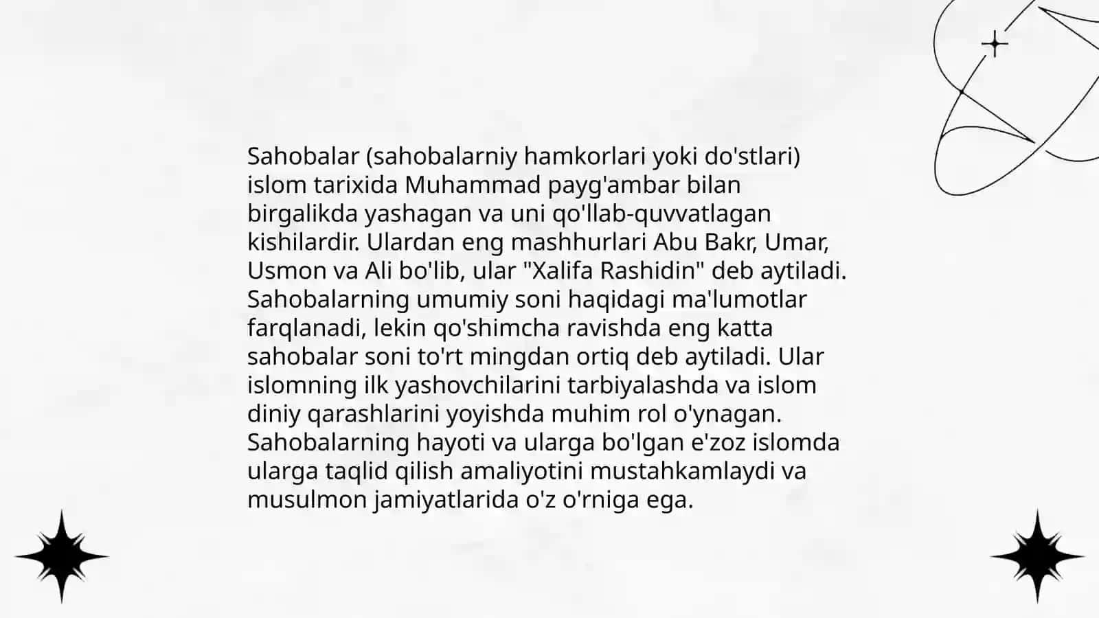 Islomda mazhablarning paydo boʻlishi haqida 4