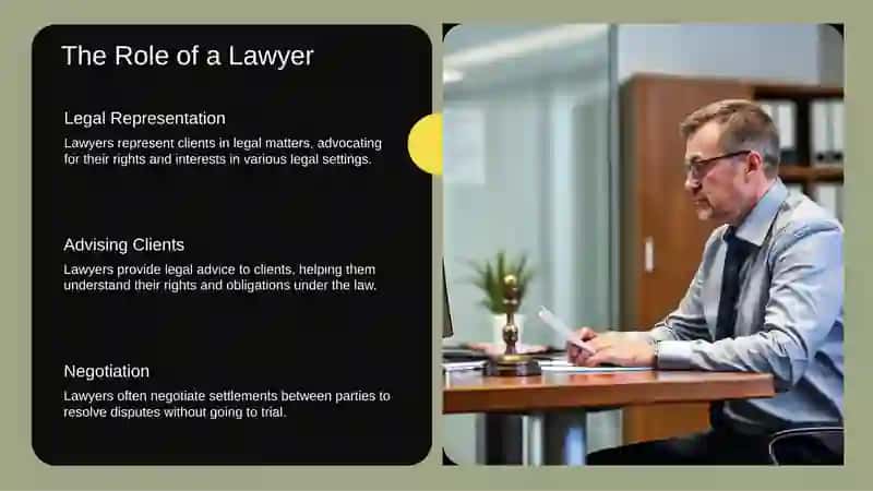 My future profession is a lawyer 4