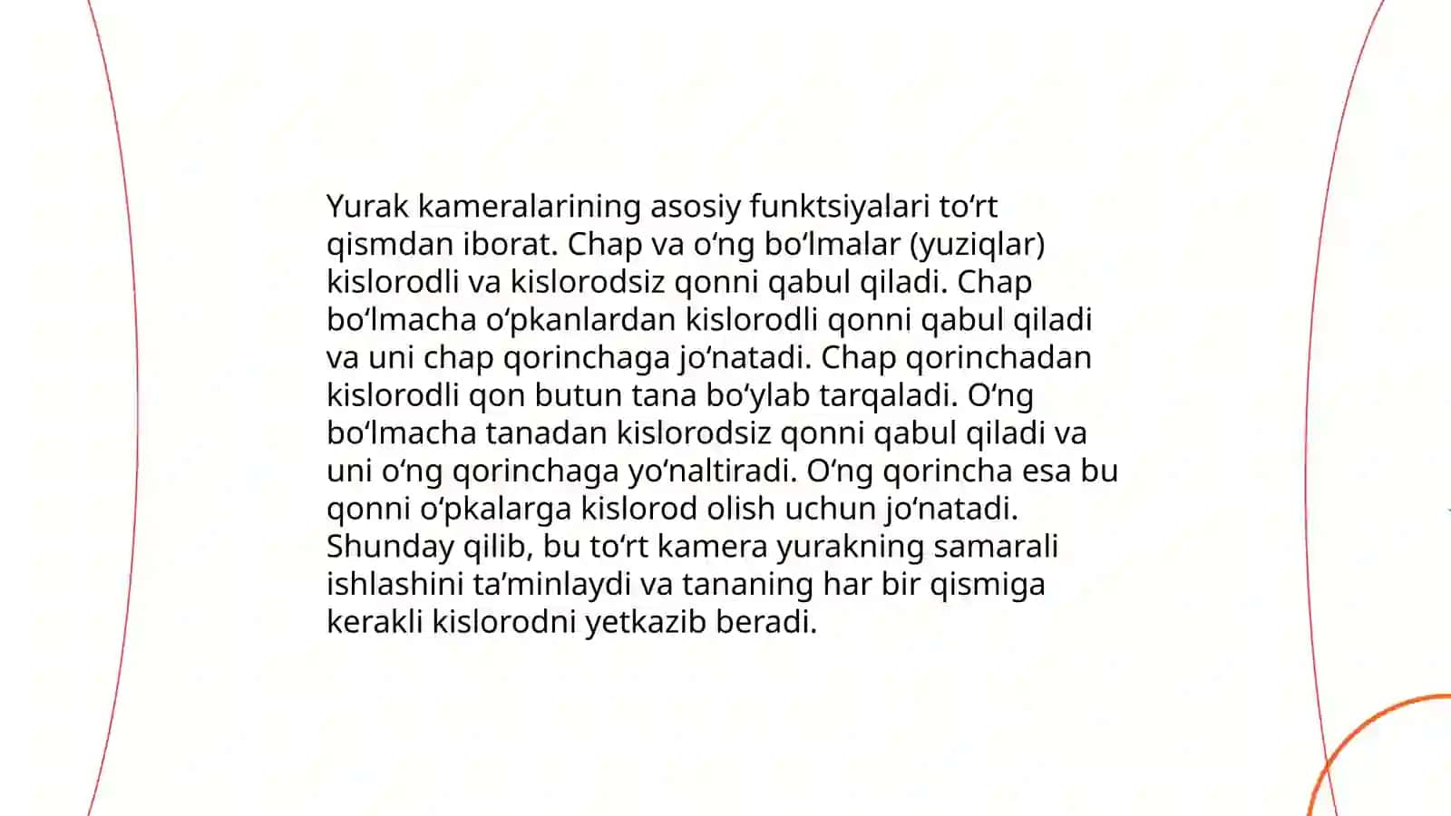 Qon aylanishi. Yurak muskullari 4