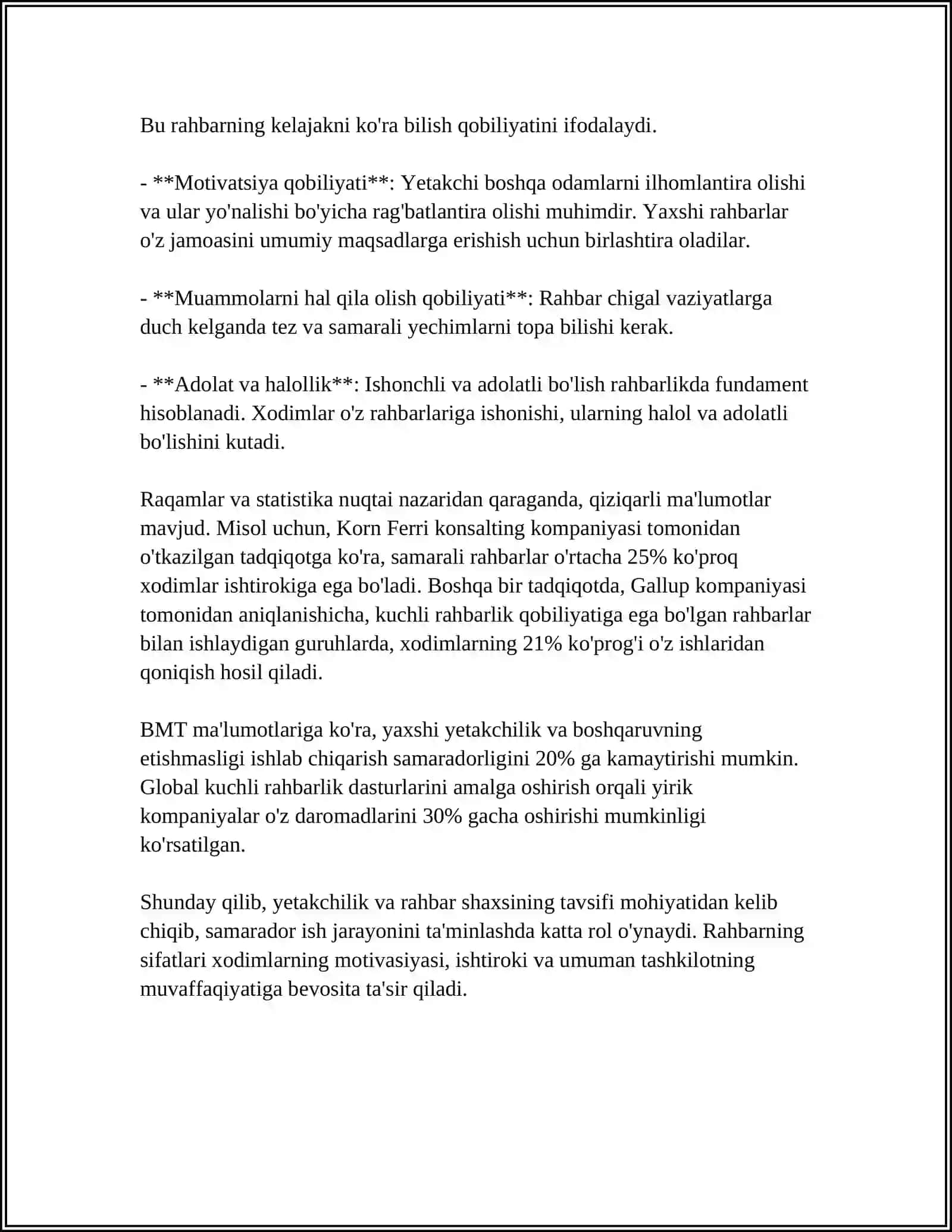 RAHBAR SHAXSI, IMIJI VA ETIKASI 4
