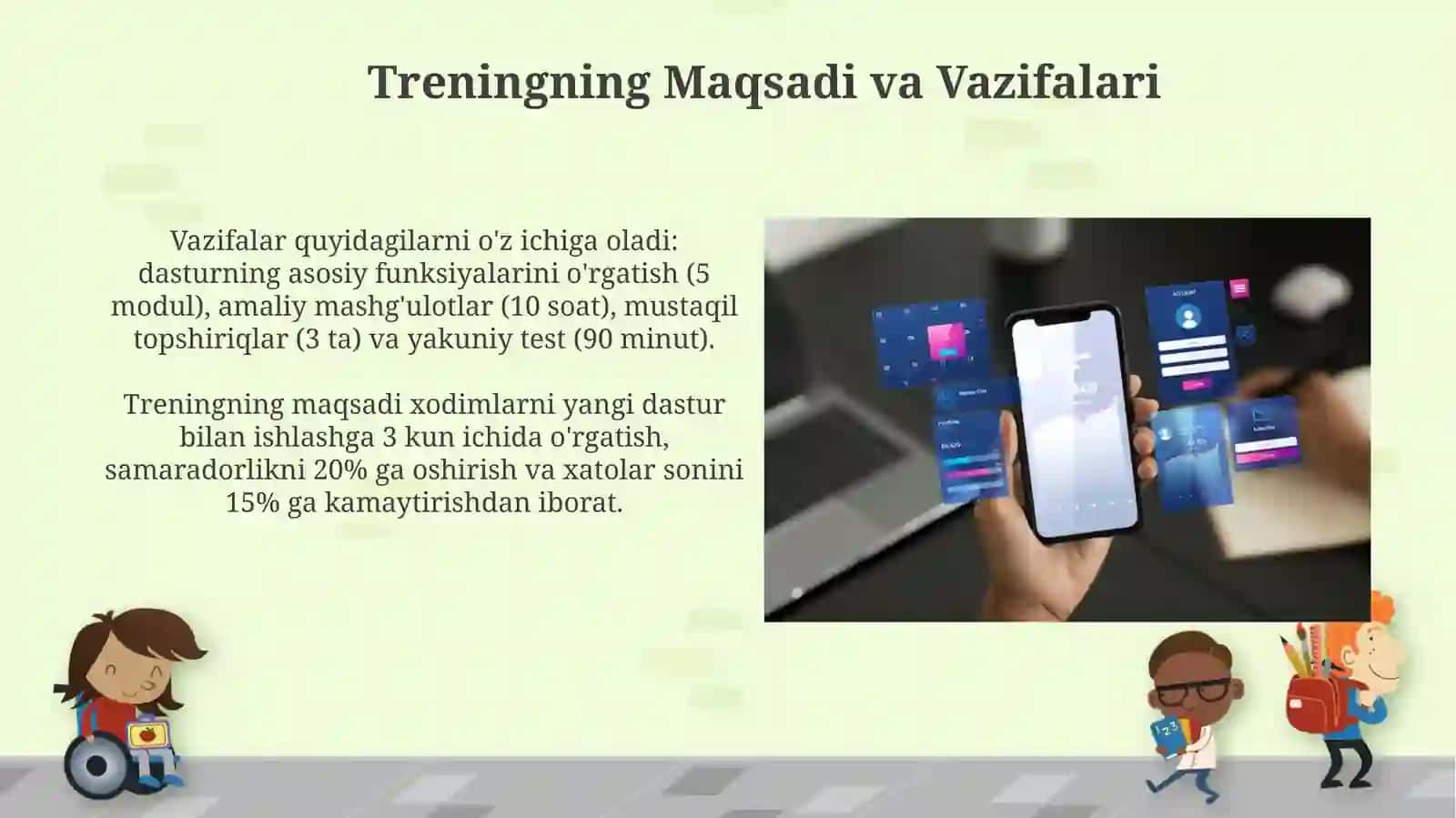 Applikatsiya mashg'ulotlari 4