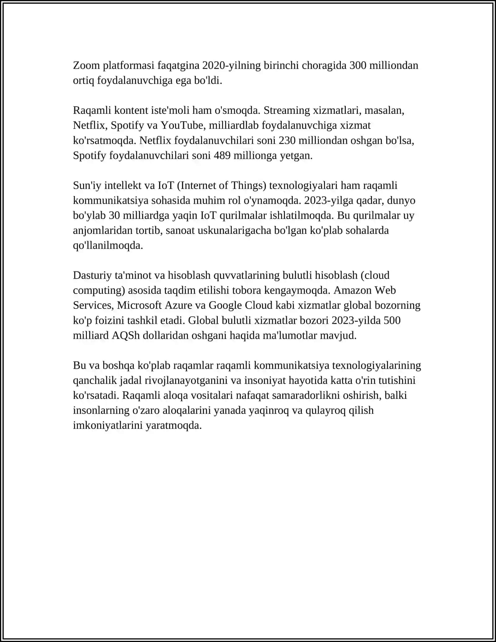 Raqamli kommunikatsiya texnologiyalari 4