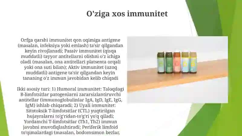 Immunitet turlari 4