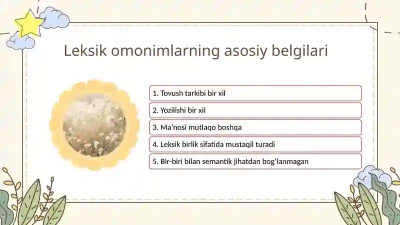 Leksik omonimiya 4