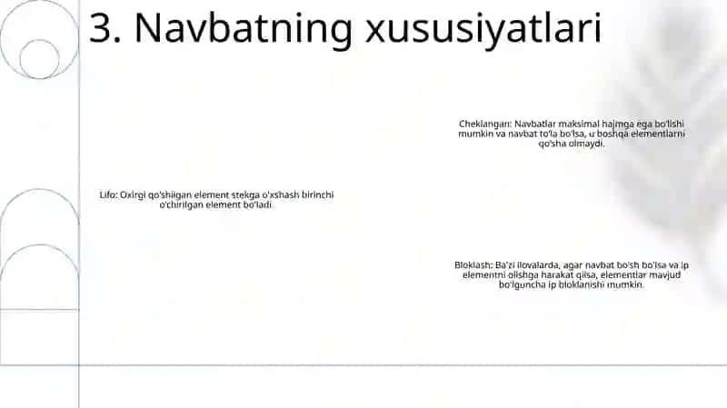 Navbat Berilganlar Strukturasi 4